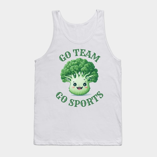 go team go sports Tank Top by mdr design